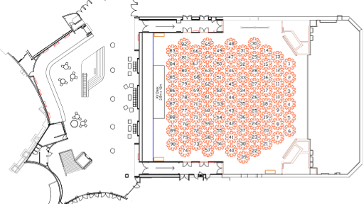 Banquet Floorspace 900 pax tile