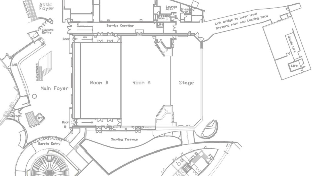 Event Centre Floor Plan