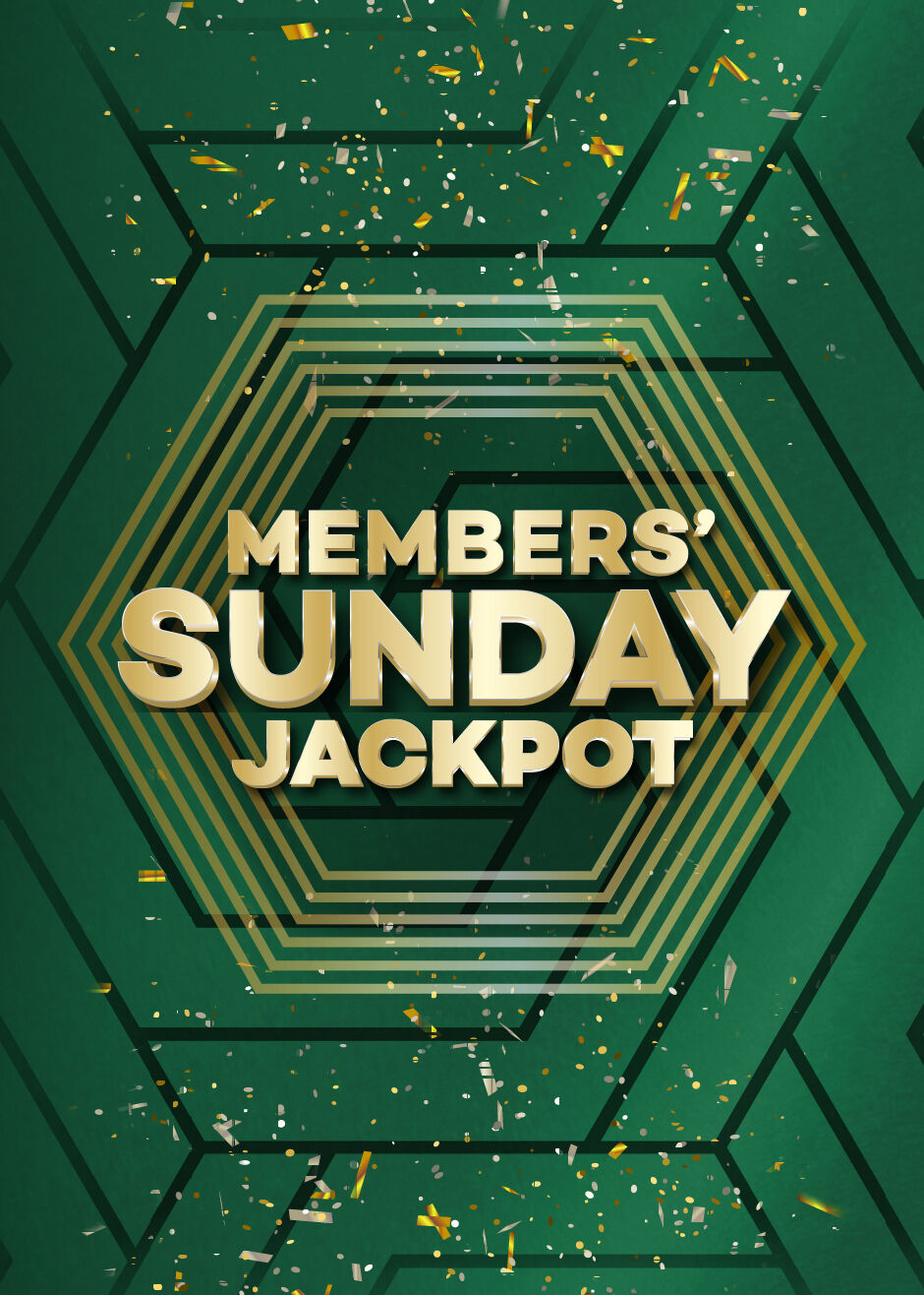 members sunday jackpot