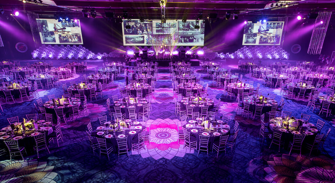 purple ballroom